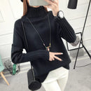 Sweater de Mujer con Cuello Alto